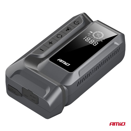 Urządz. rozruchowe 4w1 powerbank kompr. 12Ah 1600A -photo number 8