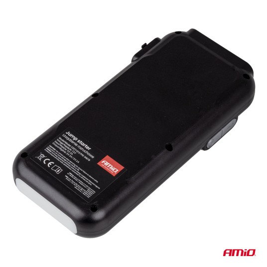 Urządzenie rozruchowe 3w1 booster powerbank latarka LED 12V 12Ah 1600A AMIO-04678 -zdjęcie numer 4