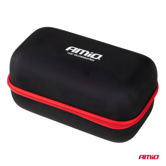 Urządzenie rozruchowe 4w1 booster powerbank kompresor latarka LED 12V 7,2Ah 600A PRO AMIO-04674 -zdjęcie numer 3