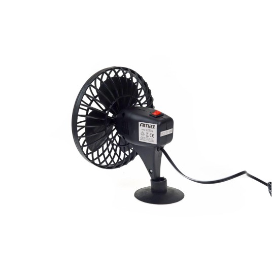 Wentylator wiatrak samochodowy z przyssawką miniFAN 12V AMIO-02235 -zdjęcie numer 2