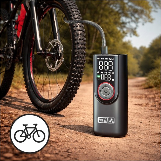 Wireless Electric Car Bicycle Tire Pump Compressor -photo number 11