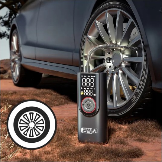 Wireless Electric Car Bicycle Tire Pump Compressor -photo number 8