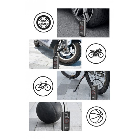 Wireless Electric Car Bicycle Tire Pump Compressor -photo number 2