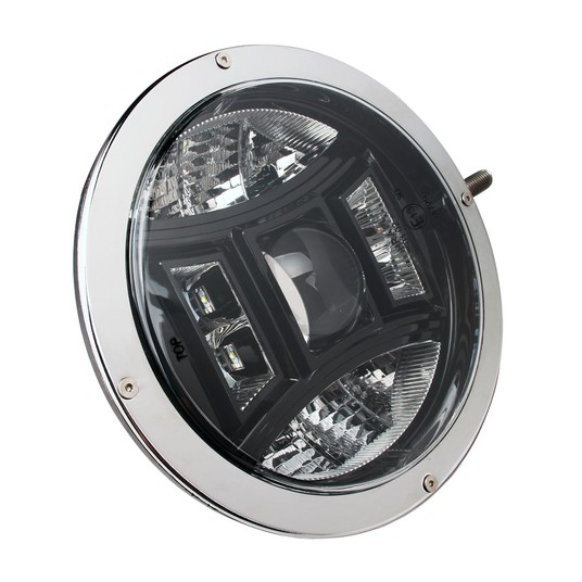 WLC107 Driving light round chrome, CREE -photo number 8