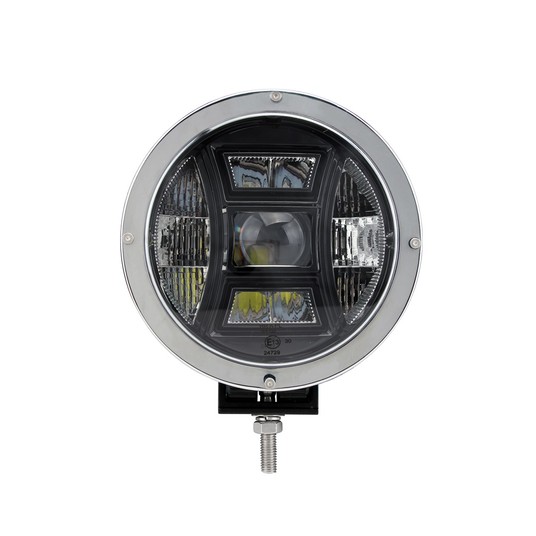 WLC107 Driving light round chrome, CREE -photo number 17