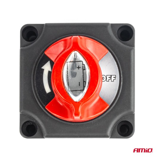 Wyłącznik odłącznik prądu hebel akumulatora 12V - 48V max 300A AMIO-03838 -zdjęcie numer 5