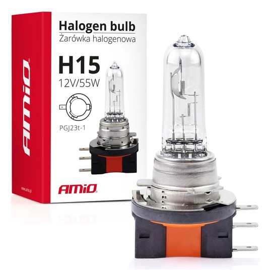 Żarówka halogenowa H15 12V/55W -photo number 1
