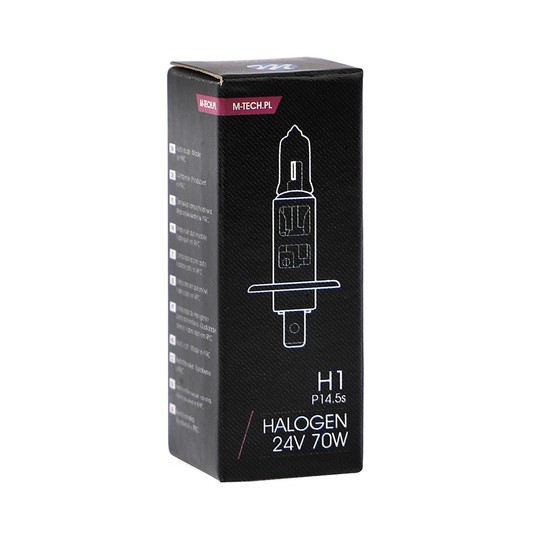 Żarówka halogenowa M-Tech 24V 70W H1 -photo number 2
