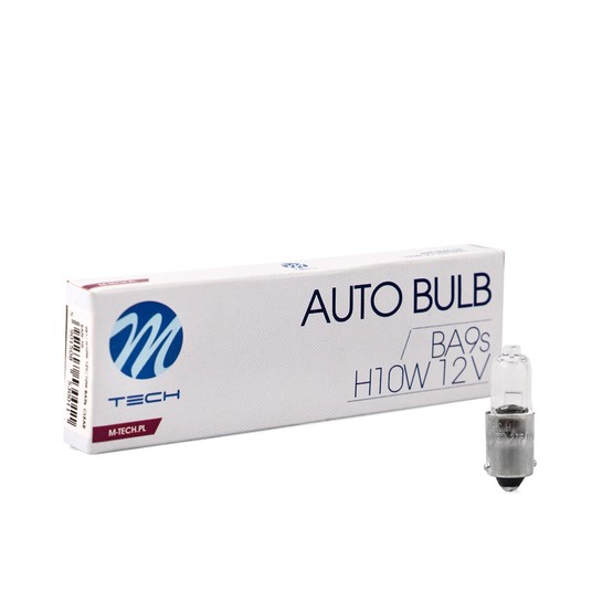 Żarówka halogenowa M-TECH H10W 12V 10W BA9S -zdjęcie numer 1
