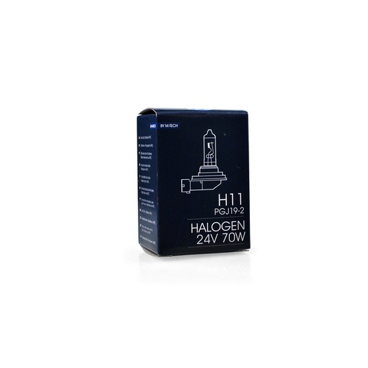 Żarówka halogenowa M-Tech PGJ19-2 24V/70W H11 -photo number 2