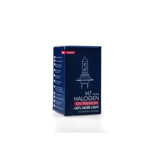 Żarówka halogenowa M-TECH Premium H7 12V 55W PX26d -zdjęcie numer 2