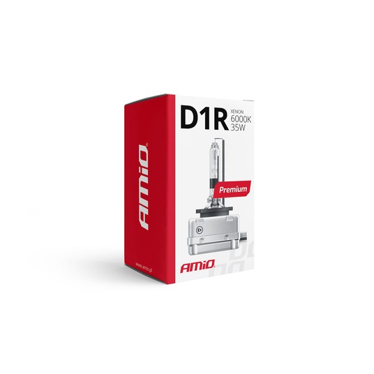 Żarówka ksenonowa AMIO PREMIUM D1R 6000K -photo number 2