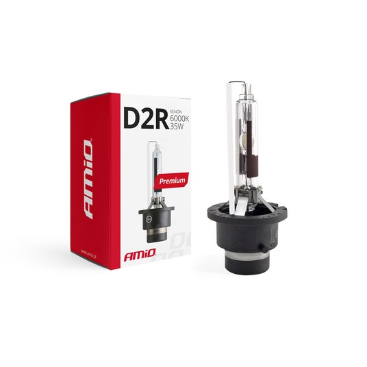 Żarówka ksenonowa AMIO PREMIUM D2R 6000K -photo number 1