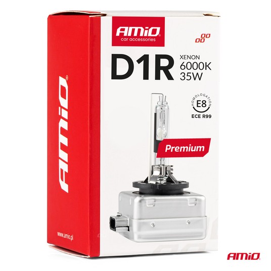 Żarówka ksenonowa żarnik xenon D1R 6000K AMiO PREMIUM AMIO-01967 -zdjęcie numer 2