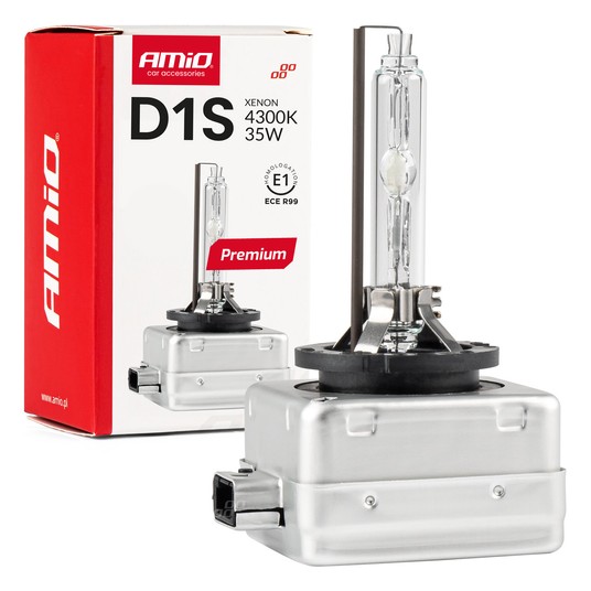 Żarówka ksenonowa żarnik xenon D1S 4300K AMiO PREMIUM AMIO-01408 -zdjęcie numer 1