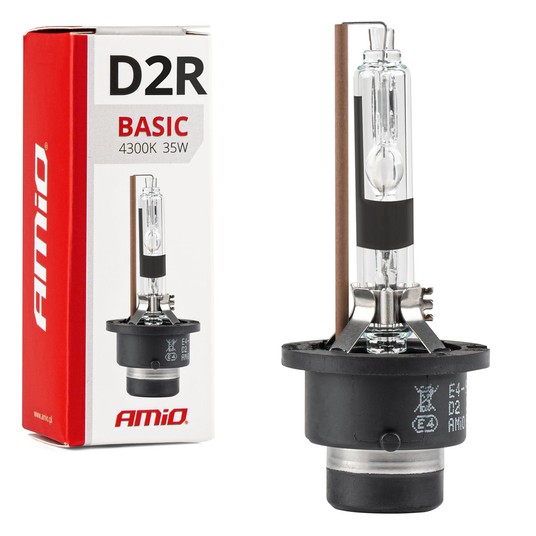 Żarówka ksenonowa żarnik xenon D2R 4300K AMiO BASIC AMIO-01411 -zdjęcie numer 1