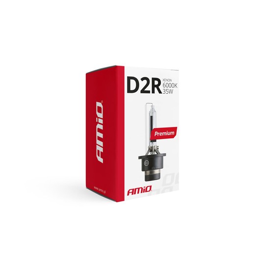Żarówka ksenonowa, żarnik xenon D2R 6000K AMiO PREMIUM -zdjęcie numer 2