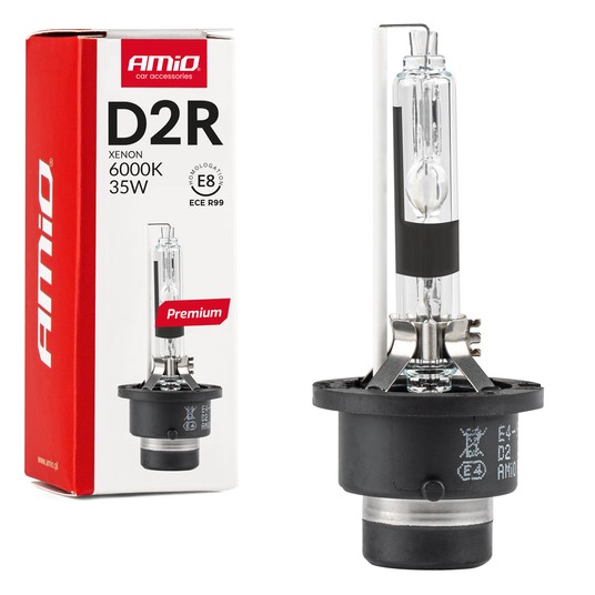 Żarówka ksenonowa żarnik xenon D2R 6000K AMiO PREMIUM AMIO-01971 -zdjęcie numer 1