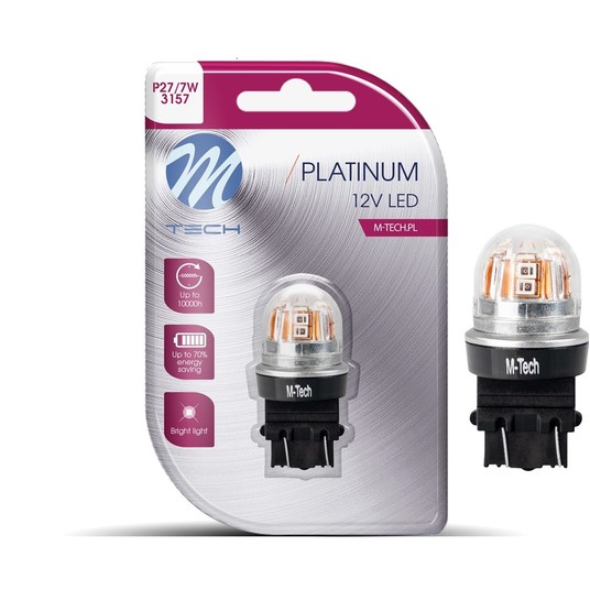 Żarówka LED LB831R-01B - P27/7W 12-24V 15x2835SMD -photo number 1