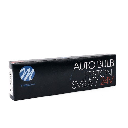 Żarówka M-TECH C10W 24V/10W T11x31 SV8.5 CLEAR -photo number 1