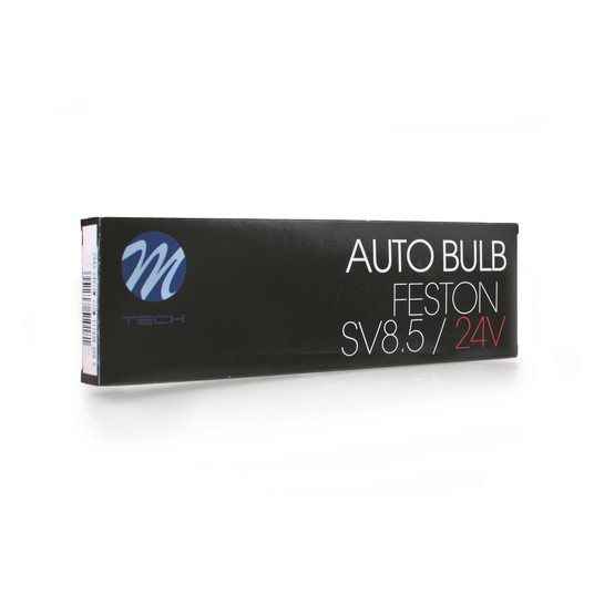 Żarówka M-TECH C10W 24V/10W T11x36 SV8.5 CLEAR -photo number 2