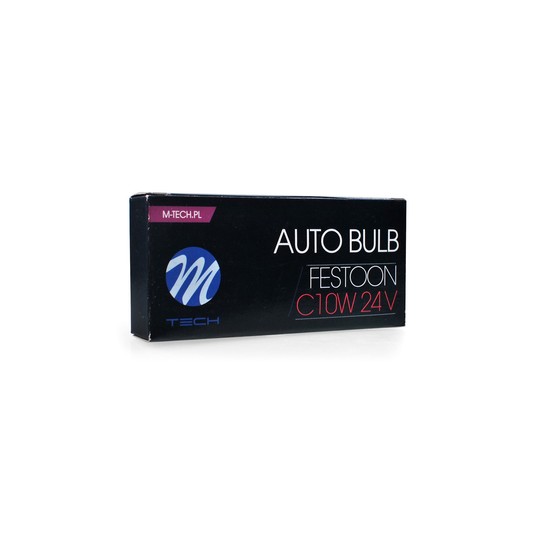 Żarówka M-TECH C10W 24V/10W T11x41 SV8.5 CLEAR -photo number 2