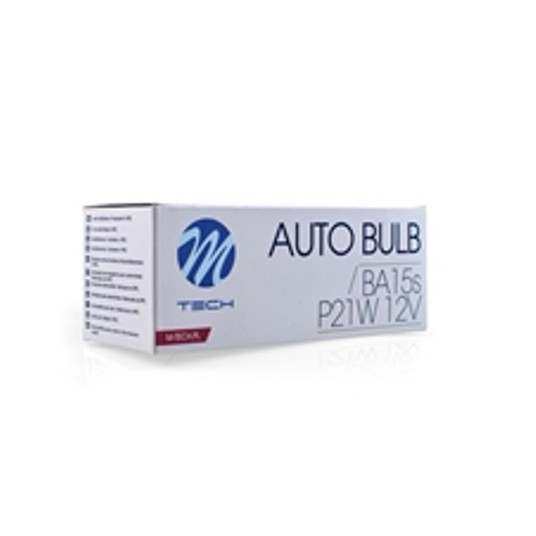 Żarówka M-TECH P21W 1156 S25 12V 21W BA15s -zdjęcie numer 2