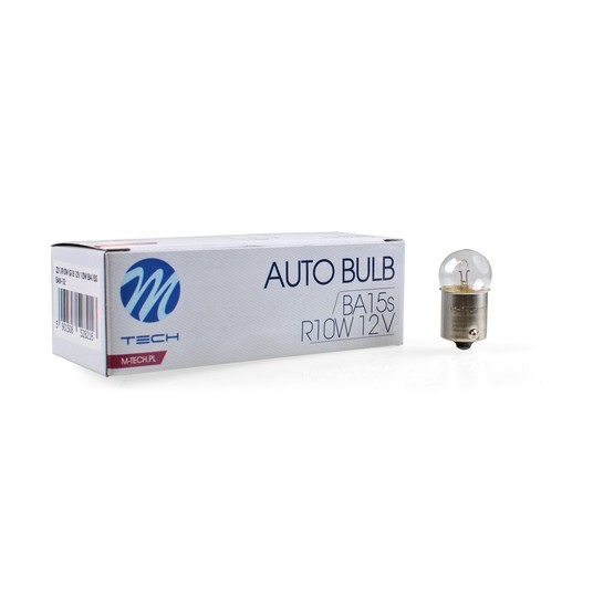 Żarówka M-TECH R10W G18 12V 10W BA15s -zdjęcie numer 1