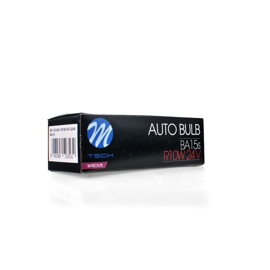 Żarówka M-TECH R10W G18 BA15S 24V/10W CLEAR -photo number 2