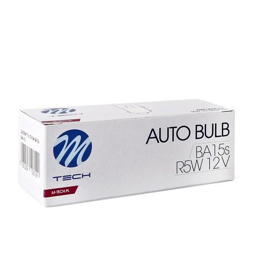 Żarówka M-TECH R5W T16 12V 5W BA15s -zdjęcie numer 2