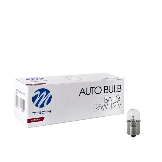Żarówka M-TECH R5W T16 12V 5W BA15s -zdjęcie numer 1