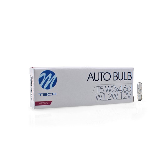 Żarówka M-TECH W1.2W T5 12V 1.2W W2x4.6d -zdjęcie numer 1