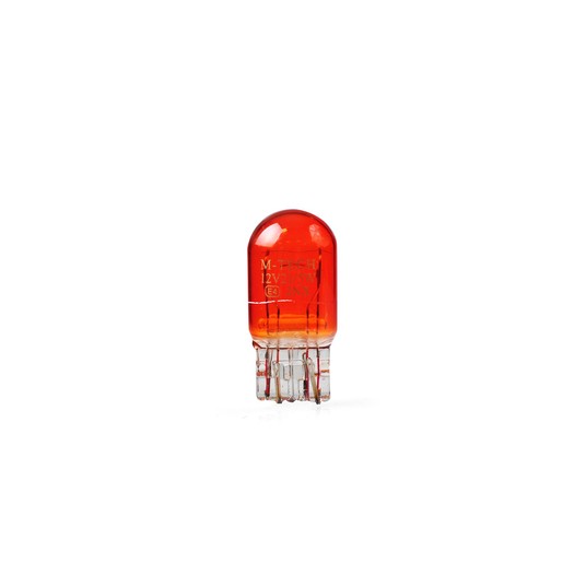 Żarówka M-TECH WY21/5W T20 7443 12V 21/5W W3x16q AMBER -zdjęcie numer 3