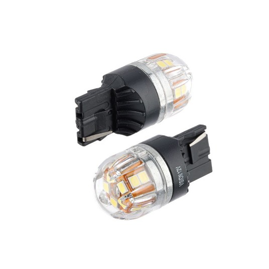 ŻARÓWKA VISION W21W T20D 12/24V 15XSMD2835 LED -photo number 2