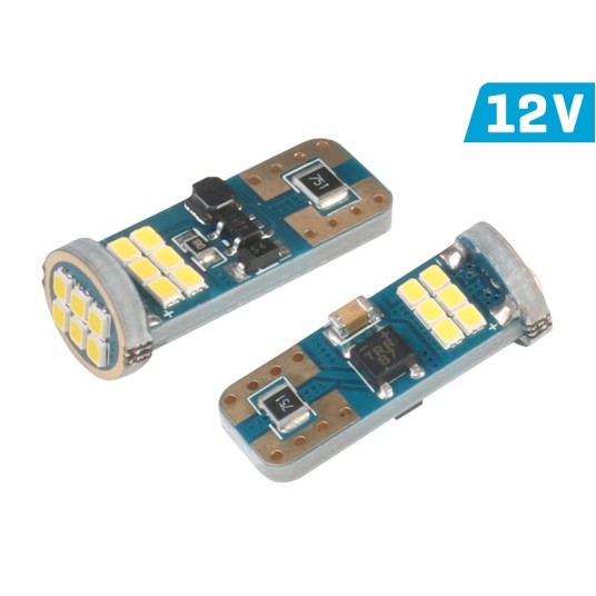 Żarówka VISION W5W (T10) 12/24V 18x 2016 SMD UB -photo number 3