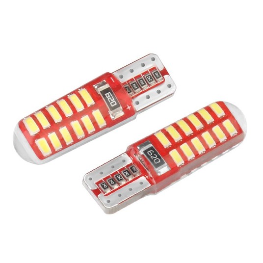 Żarówka VISION W5W (T10) 12V 24x3014 SMD LED, CANB -photo number 2