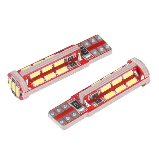Żarówka VISION W5W (T10) 12V 27x 4014 SMD CAN -photo number 2