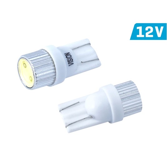 Żarówka VISION W5W (T10) 12V aluminiowa oprawka -photo number 3