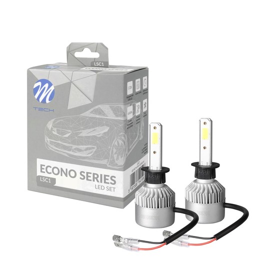 Żarówki H1 LED zestaw 12/24V 6500K 80W CANBUS -zdjęcie numer 1