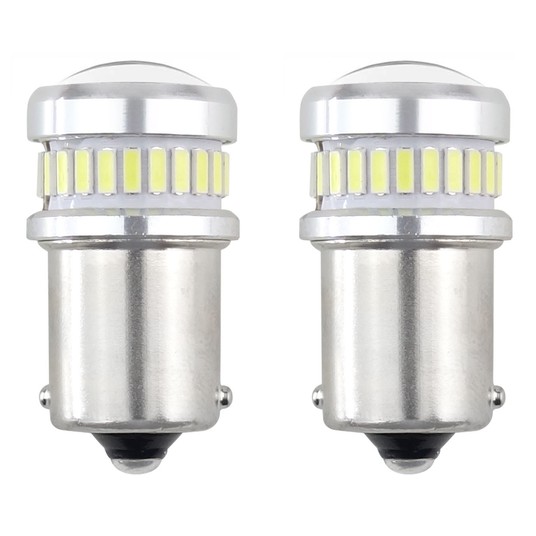 Żarówki LED 3014 24SMD+3030 6SMD BA15S P21W R5W -photo number 1