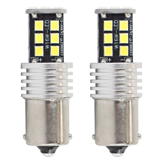 Żarówki LED CANBUS 2835 15SMD 1156 BA15S P21W R10W R5W White 12V 24V -zdjęcie numer 3