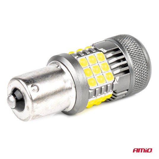 Żarówki LED CANBUS PRO series 1156 BA15S P21W R10W R5W 36x3030 SMD FAN White 12V 24V -zdjęcie numer 4