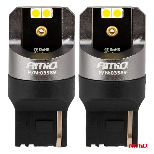 Żarówki LED CANBUS PRO series 7440 W21W 4x3030 SMD -photo number 4