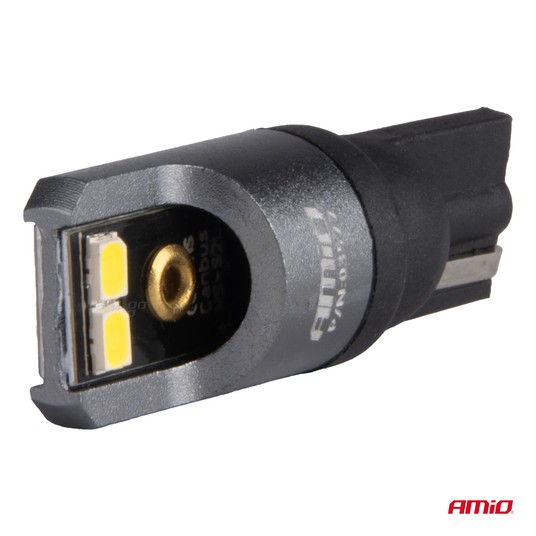 Żarówki LED CANBUS PRO T10 W5W 4LED białe 12/24V -photo number 3
