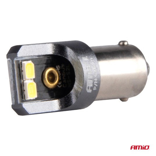 Żarówki LED CANBUS PRO T4W BA9S 4x2016 SMD białe 12V 24V -zdjęcie numer 3