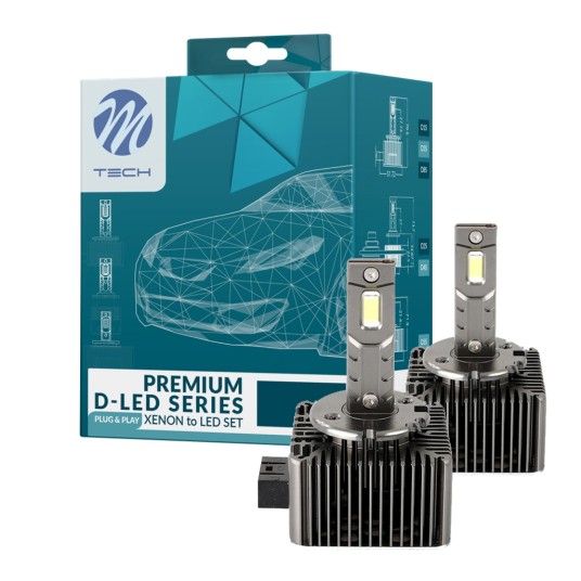 Żarówki LED D1S Canbus KRYSTALICZNA BIEL MOCNY Ksenon 8400lm - 2szt. -zdjęcie numer 1