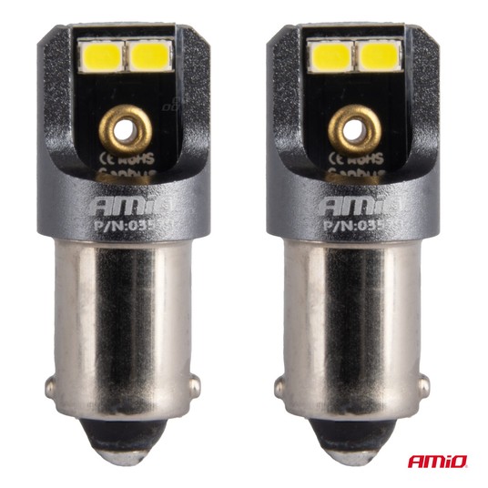 Żarówki LED FULL CAN.PRO BA15S P21 białe 12/24V -photo number 4