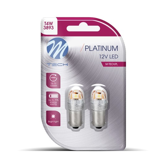 Żarówki LED LB837W-02B - BA9s T4W, 12-24V 5x2835SM -photo number 3