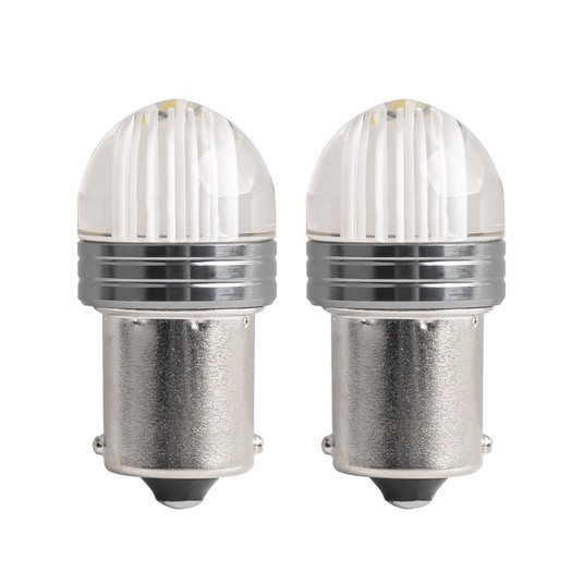 Żarówki LED STANDARD P21W 9SMD 12V Clear white Bli -photo number 3