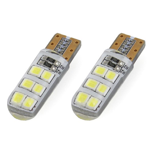 Żarówki LED STANDARD T10 W5W 12xSMD 2835 12V Silik -zdjęcie numer 4
